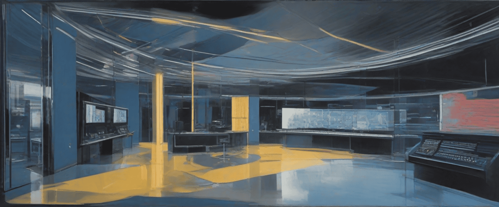 Vigdís — LFE, retro-futurist digital painting