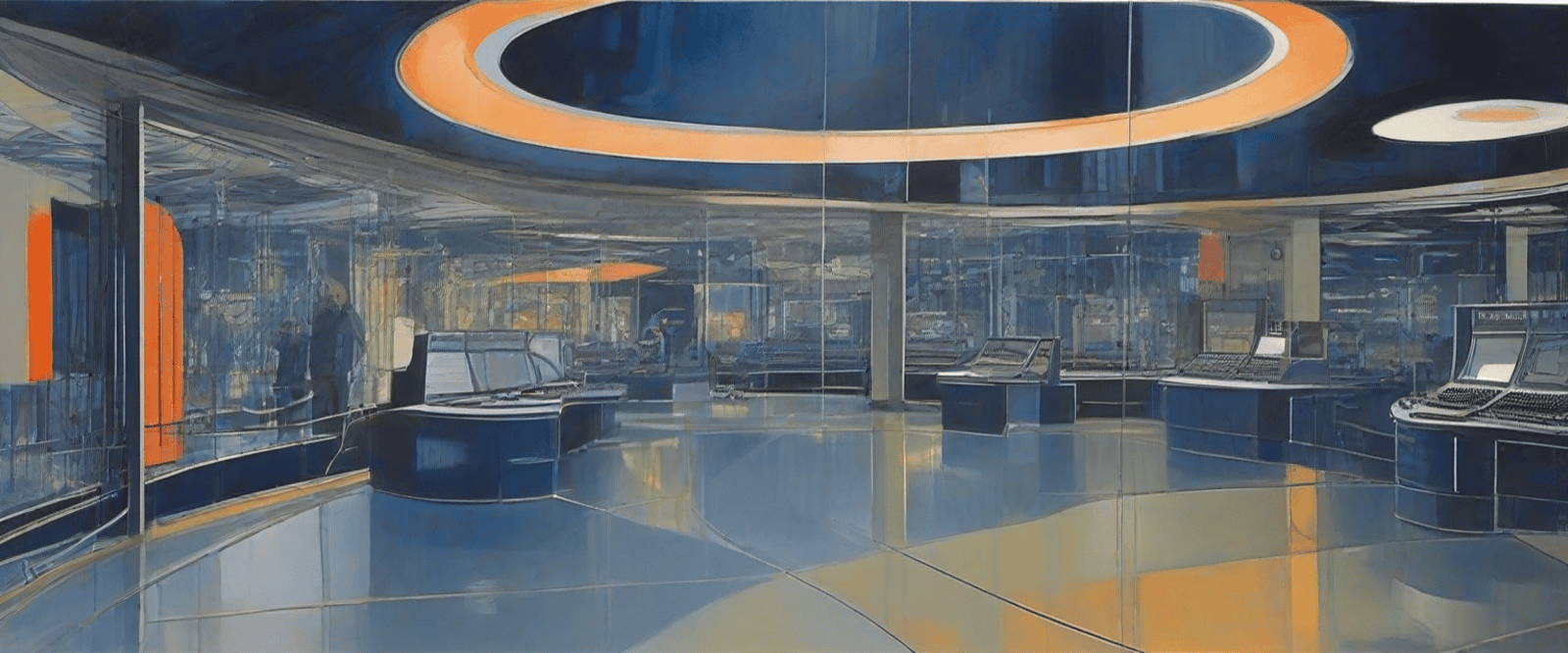 Vigdís — LFE, retro-futurist digital painting