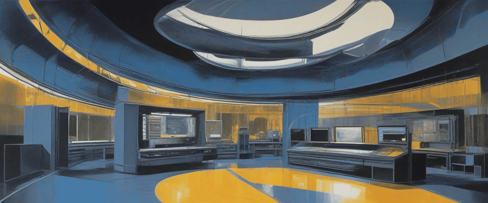 Vigdís — LFE, retro-futurist digital painting
