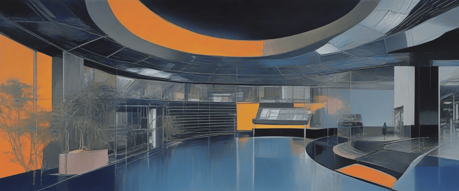 Vigdís — LFE, retro-futurist digital painting