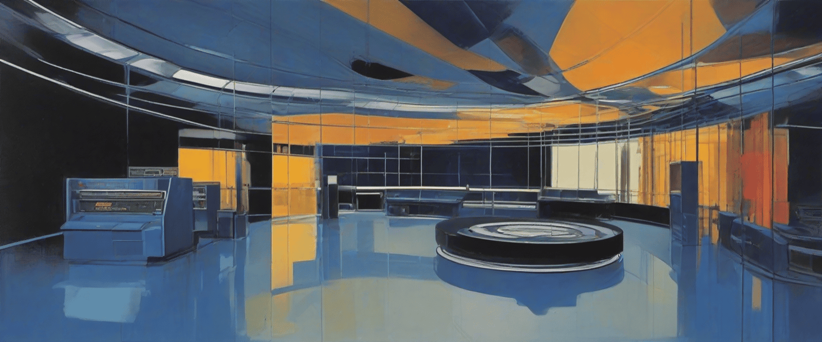 Vigdís — LFE, retro-futurist digital painting