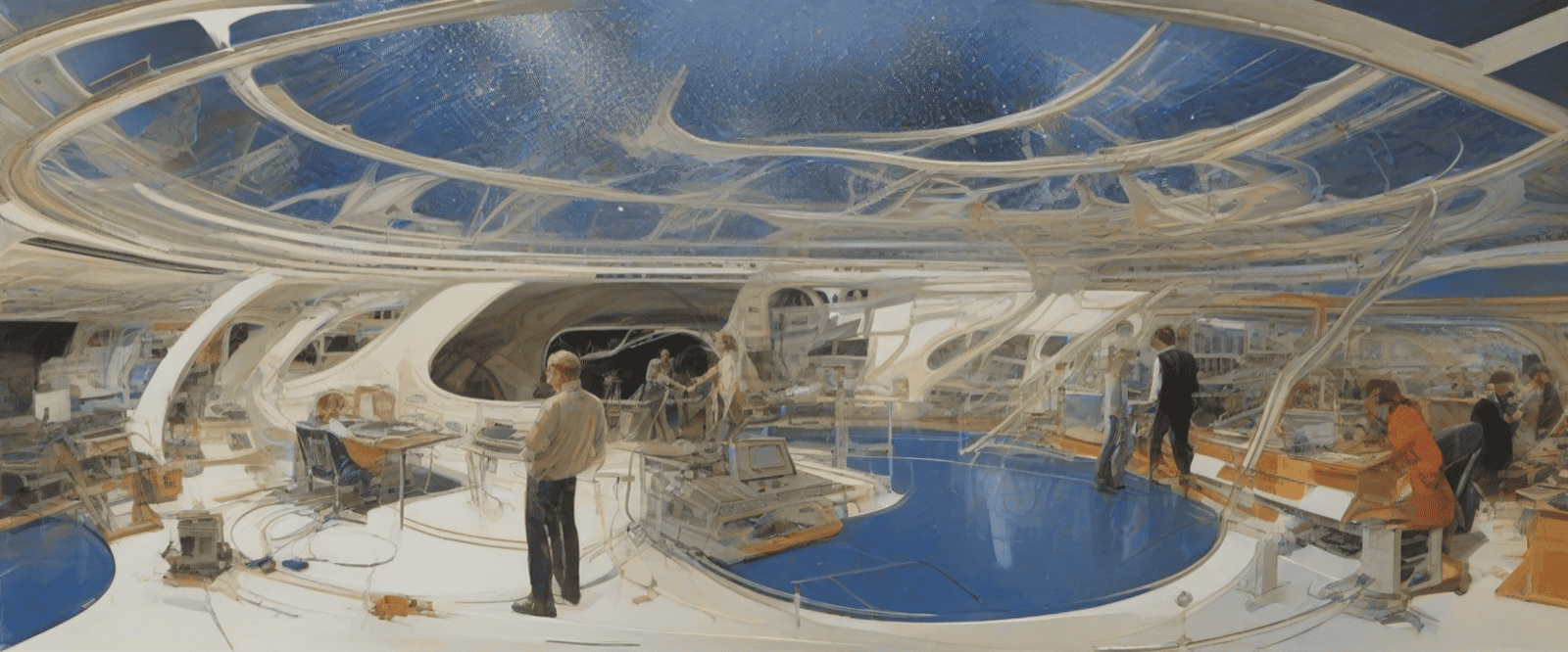 Vigdís — LFE news, a busy rotating space-station newsroom