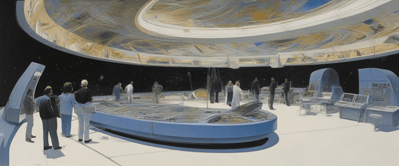 Vigdís — LFE news, a busy rotating space-station newsroom