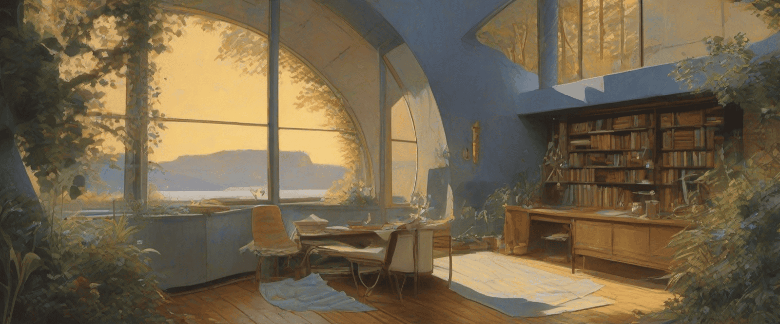 Vigdís — LFE tutorial, a retro-futurist study aboard a spaceship
